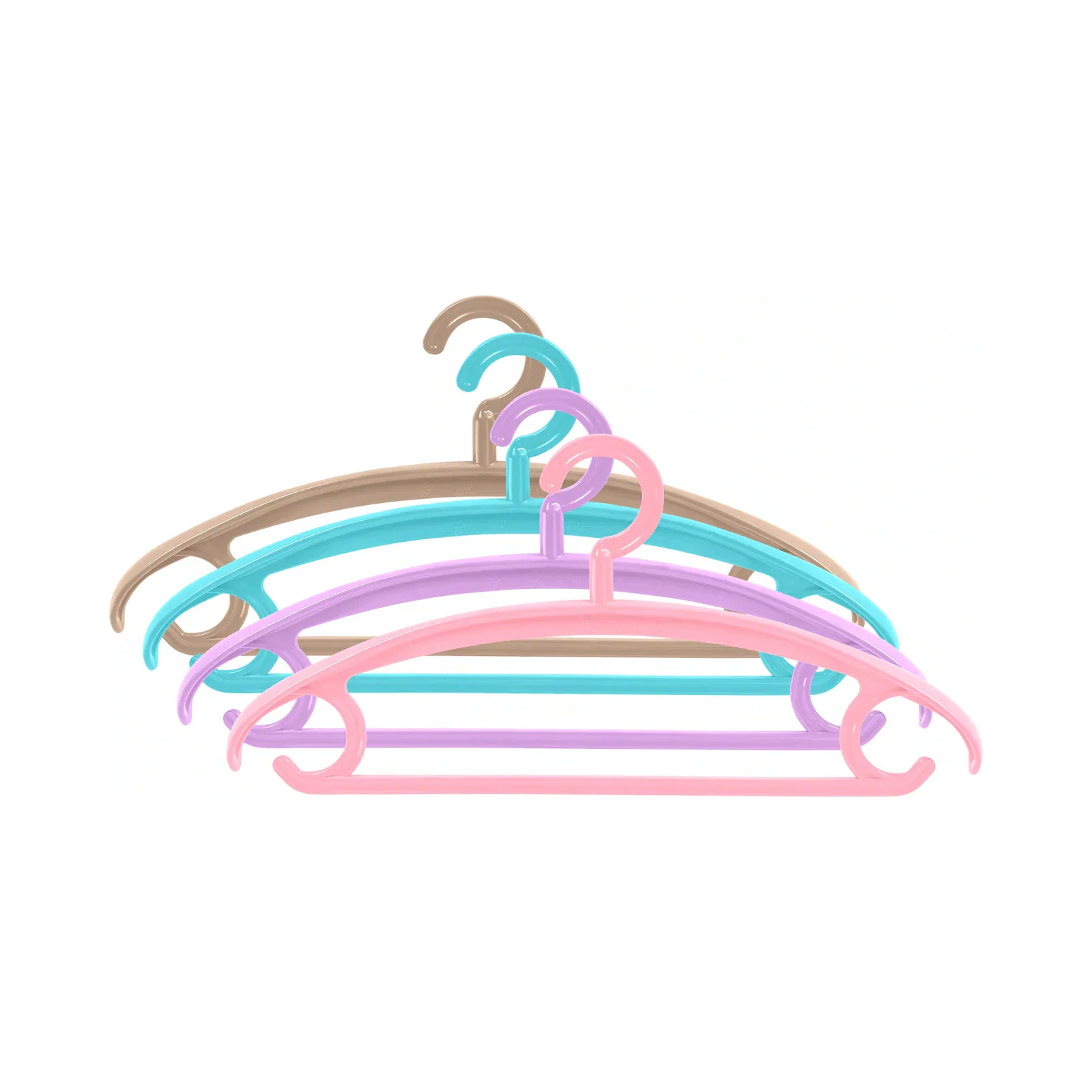 Hanger Set 4 Pieces Multi Color