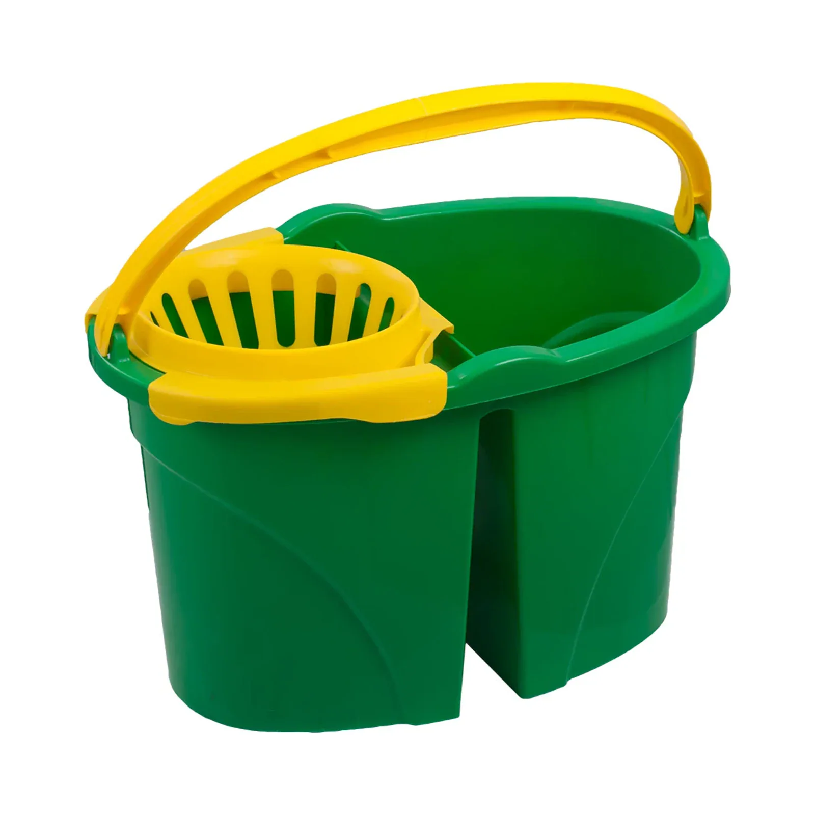 Modern Twins Bucket With Squeezer Without Mop