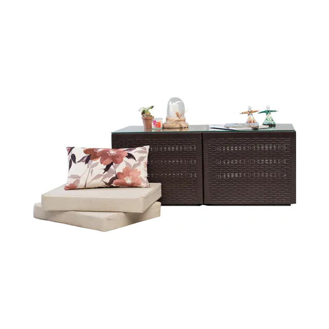 Bamboo Double Table