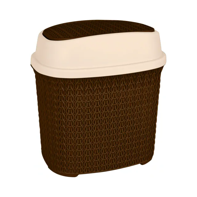 Palm Trash Swing Bin