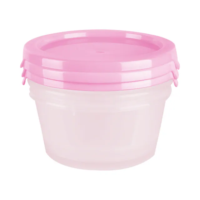 Round Food Container 3 Pieces Large