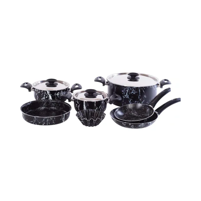 Set Stewpot 16-18-26+ Fry Pan 18-22+ Round Oven tray 22 + Brioche