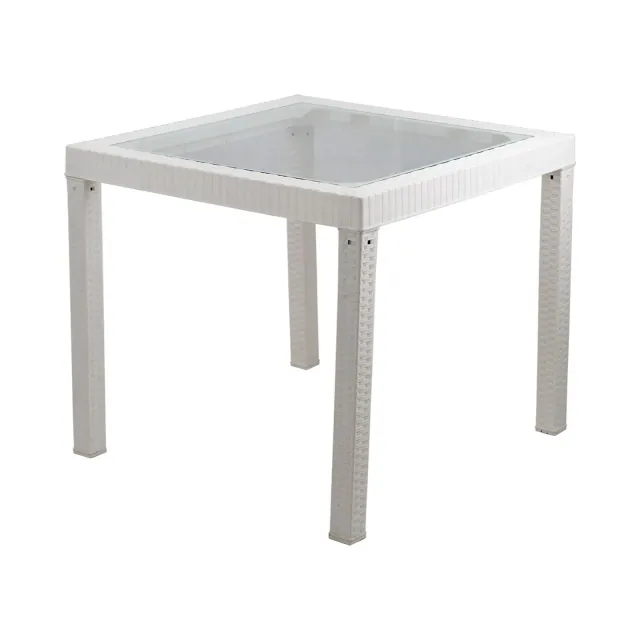 Bamboo Glass Table