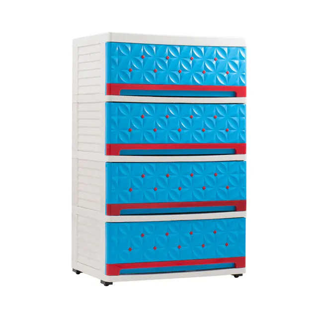 Jumbo Modern Drawer Chest 4 Parts