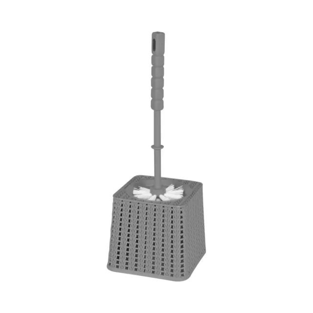 WC-Bürste mit Rattan-Halter