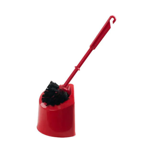 Corner Toilet Brush With Holder With Out Rubber