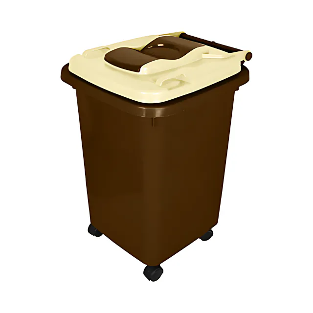 Garbage with wheels 60 liters