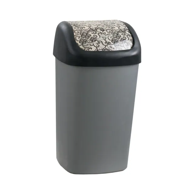 Printed Modina Waste Basket 10 Liter (Perfumed)