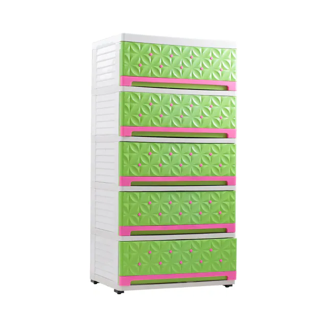 Jumbo Modern Drawer Chest 5 Parts