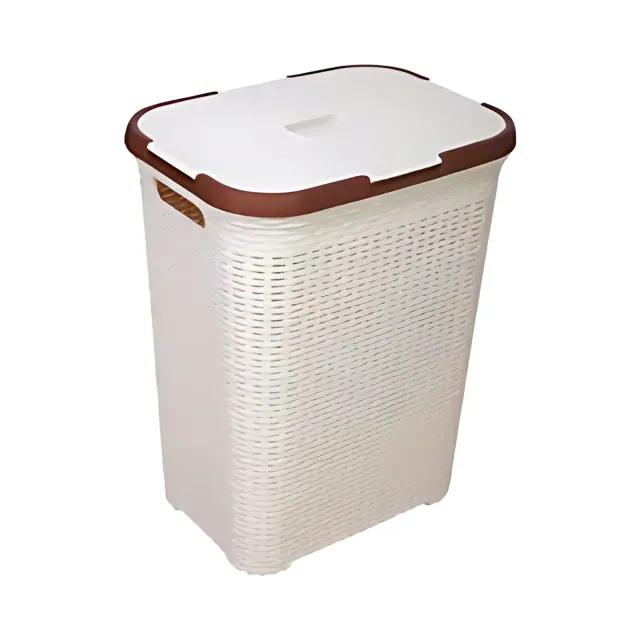 Rattan Laundry Basket, Boxed