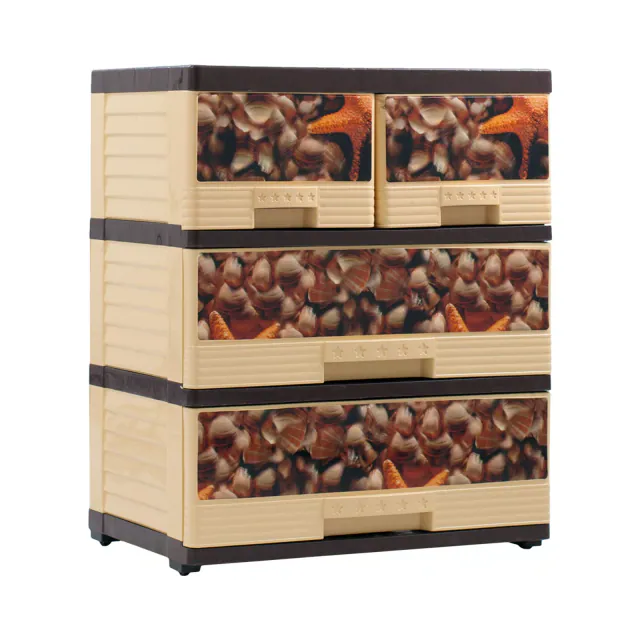 Jumbo Queen Drawer Chest 3 Parts