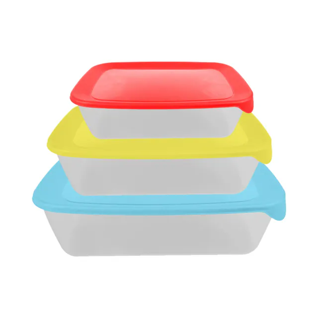 Classic Rectangle box set 3 pieces Multi-Color